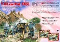 7,62 cm Pak 36(r), немецкая пушка 2МВ с расчетом