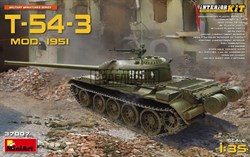 T-54-3 СОВЕТCКИЙ СРЕДНИЙ ТАНК. Обр. 1951 г. С ИНТЕРЬЕРОМ