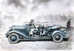 Полицейский автомобиль 1937 г.  Мерседес 