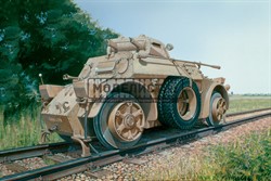 Бронеавтомобиль  AUTOBLINDA AB 40 FERROVIARIA (1:72)