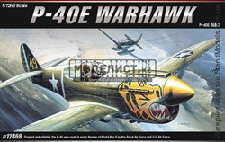 Самолёт  P-40E WARHAWK  (1:72)