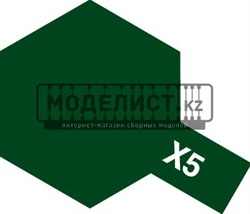 Х-5 Green (Зеленая) краска акрил. 10мл.