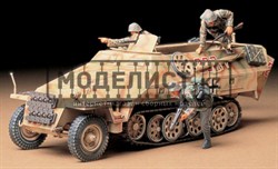 Полугусеничный бронетранспортер Mtl.Spw Sd.Kfz.251/1 Ausf.D с 4 фигурами