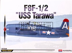 Самолет  F8F-1/2 Bearcat USS Tarawa  (1:48)