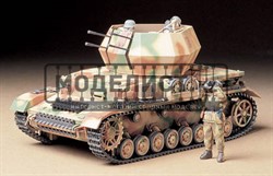 4-ствольная самоходная 20-мм зенитная установка FLAKPANZER-IV WIRBELWIND с 4 фигурами