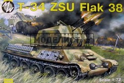 T-34 with ZSU Flak 38