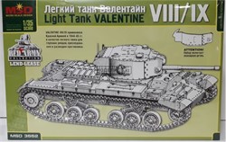 Легкий танк  Valentine VIII/IX (с эпоксидной частью башни)