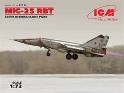 MiG-25 RBT, Soviet Reconnaissance Plane (100% new molds)