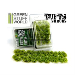 Shrubs TUFTS - 6mm self-adhesive - LIGHT GREEN