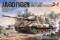 Jagdtiger early/late production 2 in 1