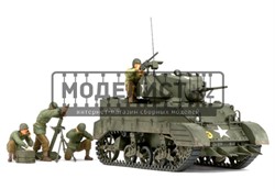 Американский легкий танк M5A1 c 37-мм пушкой, 4 фигуры (2 варианта декалей)