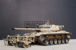 Американский танк M60A1 противоминный