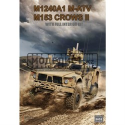 Бронеавтомобиль M-1240A1 M-ATV (M153 CROWS II ) с интерьером