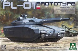 Polish PL-01 Prototype light tank