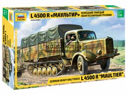 Немецкий тяжелый полугусеничный грузовик L 4500R Маультир