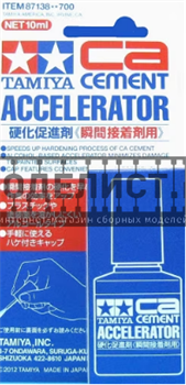 Tamiya CA Cement Accelerator 10ml 87138	TAM - фото 34307