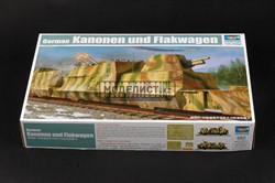 Kanonen und Flakwagen