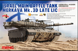 ISRAEL MAIN BATTLE TANK MERKAVA Mk.3D LATE LIC