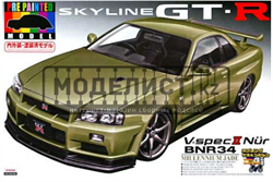 Skyline GT-R V-spec II Nür BNR34 Millennium Jade