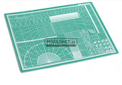Коврик для резки, самовосстанавливающийся 3-хслойный, А2, 450 х 600 4502 - фото 42380