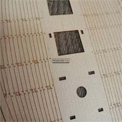 Палуба для модели корабля "Бриг "Меркурий" EP 72012 - фото 43461