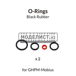 Черные уплотнительные кольца серии Mobius Premium 41079 - фото 43623