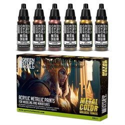 Набор красок металлик - золото 8436574504101 - фото 44864