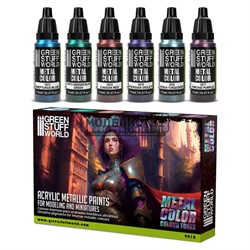 Набор металлических красок 8436574504118 - фото 44913