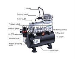 Компрессор с ресивером AS186 - фото 45479