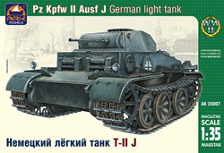 Немецкий лёгкий танк Pz.Kpfw.II Ausf.J