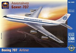 Американский среднемагистральный авиалайнер Боинг 707, Pan American