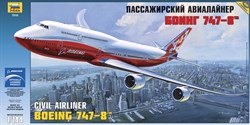 Пассажирский авиалайнер Боинг 747-8