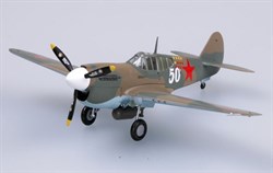 Самолет  P-40E "Киттихаук" 154-й ИАП, 1942 г.