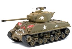 Танк  M4A3E8(76W) HVSS CO.C 89th TANK BATTALIO HAN RIVER KOREA 1951   (1:72)