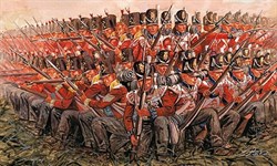 Солдаты  NAPOLEONIC WARS - BRITISH INFANTRY 1815 (1:72)