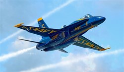 Самолет  F/A-18 "BLUE ANGELS" (1:72)