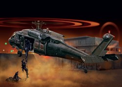 Вертолет  UH-60/MH-60  BLACK HAWK "NIGHT RAID" (1:72)