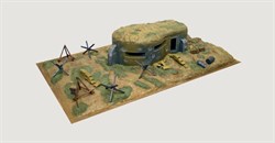 Диорама  WWII-BUNKER  AND ACCESSORIES (1:72)