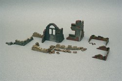 Диорама  WALLS AND RUINS (1:72)