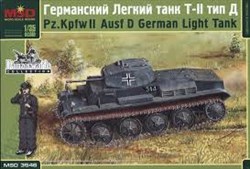 German PzKpfw IID с фигурой 