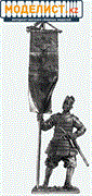 Самурай  со знаменем, 16в - фото 11936
