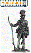 Русский офицер инженерно-арт. Кадетского корпуса, 1762-84 - фото 13163