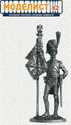 Орлоносец 3-го полка пеших гренадер гвардии, Франция 1812 - фото 13270