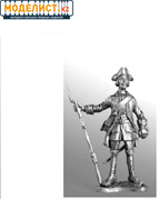 Русский фузелер армейского пехотного полка, 1732-42 - фото 13584