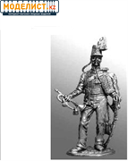 Трубач гусар Королевской гвардии, Нейпл (Италия) 1848 - фото 13607