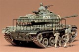 Американский танк M41 Walker Bulldog (1 фигура командира и 2-мя фигурами солдат) - фото 17097