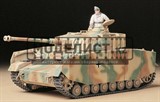 Немецкий танк Pz.kpfw. IV Ausf.H, (ранняя версия) с полной деталировкой внешнего оборудования и 2 фиг. Танкистов - фото 17489