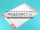 Пластиковый лист (прозрачный) толщиной 1,7мм (1шт.) полистирин 36,4 х 25,7см - фото 17550