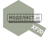 XF-20 Medium Grey (Средне-серая) краска акр.10мл. - фото 17684