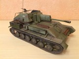 Модель танка Су-76M - фото 17782